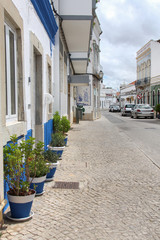Fototapeta na wymiar Typical street of Algarve