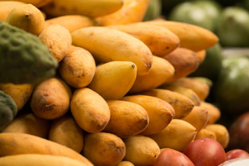 Passiflora triparita var mollissima exotic fruit