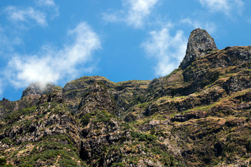 Mountain landscapes of Madeira Island