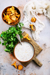 mushroom soup