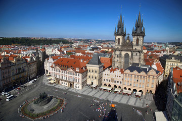 Naklejka na ściany i meble Prague, Czech Republic