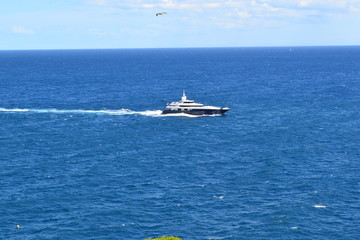 Obraz premium Vue sur la belle bleue