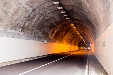 tunnel in Madeira island