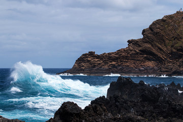 Porto Moniz volcanic coast