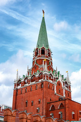 Obraz premium The walls and fortifications of the Kremlin