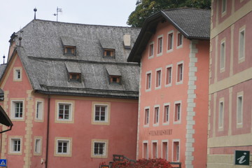Fototapeta na wymiar Steinhaus Südtirol