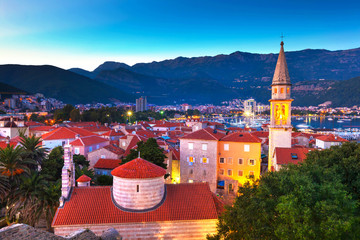 Church of the Holy Trinity, night view.