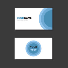 Blue Circle business card