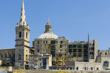 Fototapeta na wymiar Basilica of Our Lady on Malta