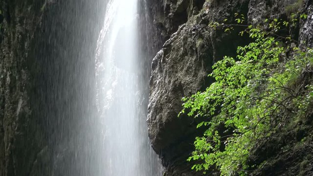 Partnachklamm in Garmisch-Partenkirchen, Naturwunder in Bayern, Geologie, 4K