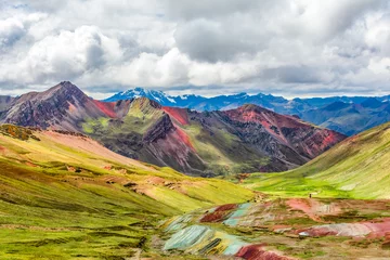 Photo sur Plexiglas Vinicunca Vinicunca ou Rainbow Mountain, Pitumarca, Pérou