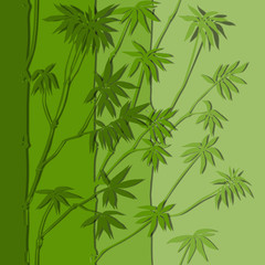 Obraz na płótnie Canvas Bamboo Paper Art