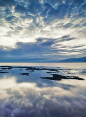 bulutlar ve yansıma