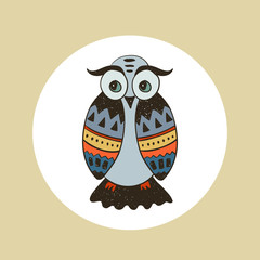 Boho collection with wild west owl