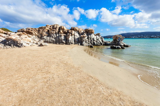 Beach on Paros island
