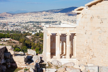 Obraz premium Propylaea in Acropolis, Athens