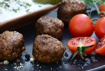 Vegan Köttbullar, Macro, Foodstyling 