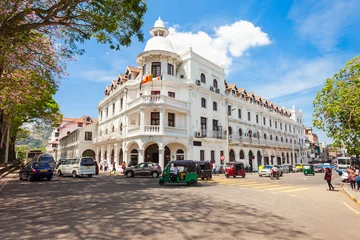 Foto op Canvas British building in Kandy © saiko3p