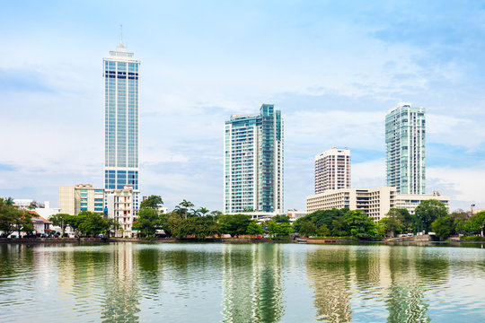Colombo city skyline view
