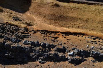 Felsen am Roque de los Muchachos, La Palma