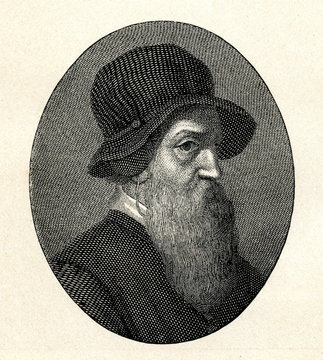 Italian goldsmith Benvenuto Cellini (from Spamers Illustrierte Weltgeschichte, 1894, 5[1], 128) 
