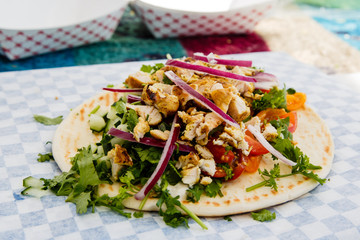 Wraps Chicken & Tofu