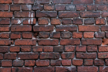 Old wall of bricks