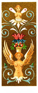 Ornament from Vatican loggias (from Meyers Lexikon, 1896, 13/248/249)