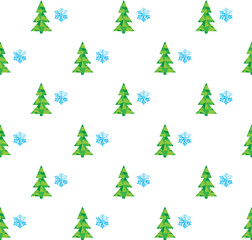 Vector Winter Pattern