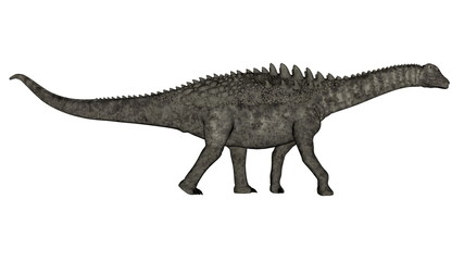 Ampelosaurus dinosaur - 3D render