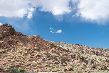 Red rock mountain