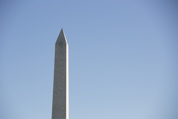 Washington Monument in Washington District of Columbia
