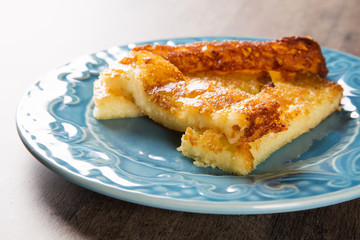 Delicious Tapioca Cake. Manioc cake.