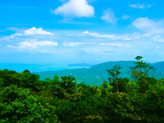 Seascape of Samui Island, Surat Thani, Thailand.