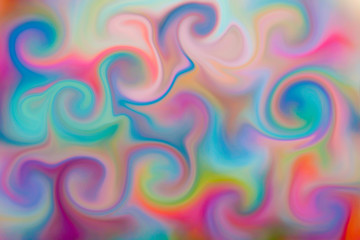 Background: Colorful, Soft Pastel Swirls