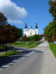 Fototapeta na wymiar Bernhardinerkirche am Kalvaria Zebrzydowska