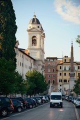 Fototapeta na wymiar Rome Street View