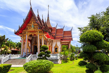 Wat Chalong is the most important temple of Phuket