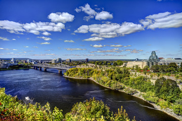 Ottawa River Looking to Hull
