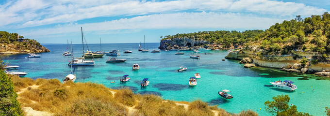 Holidays in Mallorca spain island - obrazy, fototapety, plakaty
