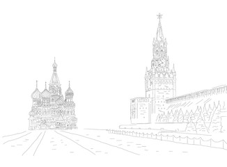 Moscow Kremlin, Red Square.