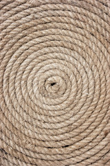 twisted hemp rope