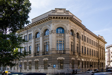 Fototapeta premium facade of a historic building
