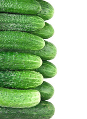 bunch of cucumbers