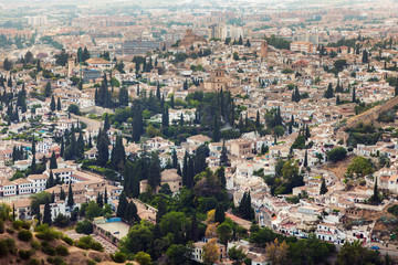 Panorama of Granada