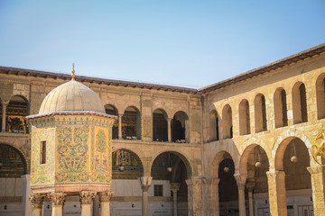 Fototapeta na wymiar Umayyad Mosque, Damaskus