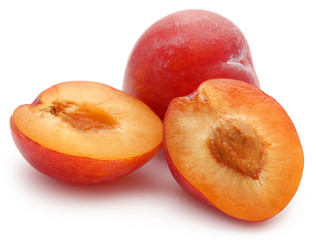 Fresh plums