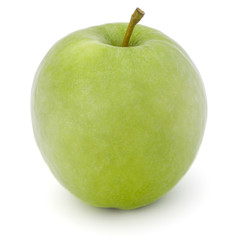 green apple isolated on white background cutout