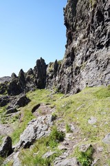 Landschaft im Snæfellsjökull-Nationalpark auf der Snaefellsnes Halbinsel im Westen Islands