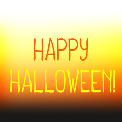 Happy Halloween vector background with vibrant color mesh.